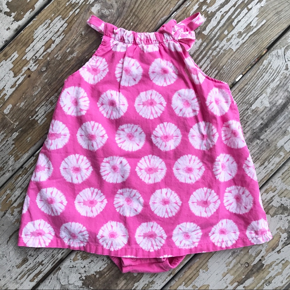 Just One You by Carter's Pink Dress with Onesie